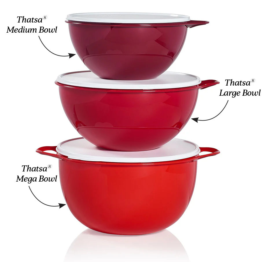 Tupperware Thatsa® Bowl | Airtight, Leakproof, Mixing Bowl, 32-cups / 7.8 L - Image 5